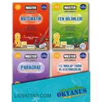 8. Sınıf Lgs Master 4'lü Soru Bankası Seti-Okyanus Yayınları
