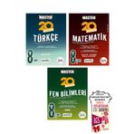 8. Sınıf LGS Master Türkçe Matematik Fen Bilimleri 20'li Deneme Seti Okyanus Yayınları