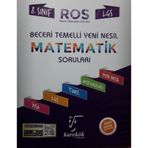 8. Sınıf Lgs Matematik Ros Beceri Temelli Yeni Nesil Soru Bankası-Karekök Yayınları