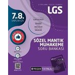 8. Sınıf LGS Sözel Mantık Muhakeme Soru Bankası - Pegem Yayınları
