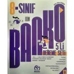 8. Sınıf LGS Tüm Dersler 5'Li Deneme Seti Banko Serisi