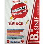 8. Sınıf Lgs Türkçe Sorular Konuşuyor Soru Bankası-Pruva Akademi Yayınları