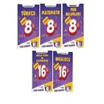 8. Sınıf LGS Yeni Nesil 5 Kitap Branş Denemeleri Onburda Yayınları