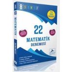 8. Sınıf Matematik 22 Denemesi Paraf Yayınları