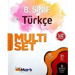 8. Sınıf Multiset Türkçe Multi Set Martı Okul Yayınları