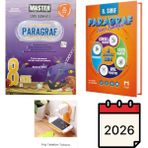 8.sınıf Okyanus Master Paragraf + Mozaik Lgs Paragraf Soru Bankaları Set Priz Telefon Tutucu