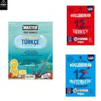 8.SINIF OKYANUS YAYINLARI MASTER TÜRKÇE SORU BANKASI + GÜÇLENDİREN DENEME TÜRKÇE+MATEMATİK