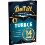 8. Sınıf Pisagor Detay 14'lü Türkçe Branş Denemesi Zeka Küpü Yayınları