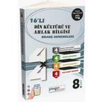 8. Sınıf Pisagor Din Kültürü ve Ahlak Bilgisi 16'lı Branş Denemeleri