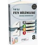 8. Sınıf Pisagor Fen Bilimleri 16'lı Branş Denemeleri