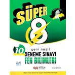 8. Sınıf Süper Fen Bilimleri Yeni Nesil Deneme Sınavı Nitelik Yayınları