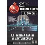 8. Sınıf T.C. İnkılap Tarihi ve Atatürkçülük 1. Dönem Mod 20 Deneme - Nartest Yayınları