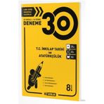 8. Sınıf T.C. İnkılap Tarihi ve Atatürkçülük 30 Deneme - Hız Yayınları