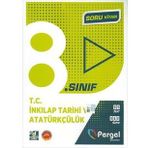 8. Sınıf T.C. İnkılap Tarihi ve Atatürkçülük Soru Kitabı Kollektif Pergel Yayınları