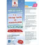 8. Sınıf T.C. İnkılap Tarihi ve Atatürkçülük Yaprak Test-Bulut Eğitim