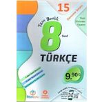 8. Sınıf Tam Benlik Türkçe 15 Deneme Sınavı-Bilimyolu Yayıncılık