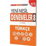 8. Sınıf Türkçe 20 Deneme-Gama Yayınları