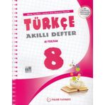 8. Sınıf Türkçe Akıllı Defter Palme Yayınları