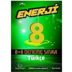 8. Sınıf Türkçe Enerji 8+8 Deneme Sınavı Palme Yayınları