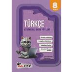 8. Sınıf Türkçe Etkinlikli Ders Föyleri Kafa Dengi Yayınları