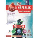 8. Sınıf Türkçe Haftalık Deneme Omage Nartest Yayınları