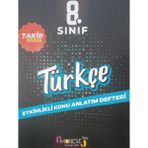 8. Sınıf Türkçe Takip Serisi Etkinlikli Konu Anlatım Defteri