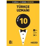 8.sınıf TÜRKÇE Uzman 10'lu Deneme - Hız Yayınları
