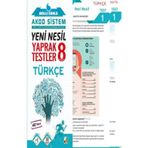 8.Sınıf Türkçe Yeni Nesil Yaprak Testler