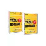 8. Sınıf Yazılı Notları Set 2 Kitap - 1 Ve 2 Dönem - 1 Ve 2 Yazılı