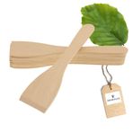 8 x HOFMEISTER® Raclette kazıyıcı uzun ahşap – koruyucu kaplamalı raklet tavaları, ısıya dayanıklı raklet spatulası Avrupa'dan, sağlam raklet aksesuarı, yerli kayın ağacı, 17 cm