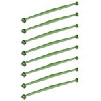 80 ADET Bitki Kök Kolları, 16mm Kazık Bitki Desteği için 2 Klips, Bahçe Kök Destek Bahis Amaryllis Bitki Kafesi Bitki Kazıkları, Kapalı, Dış Mekan