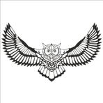 80 cm Baykuş Folyo Sticker