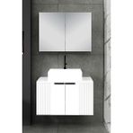 80 cm Chester Banyo Dolabı - Beyaz