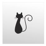 80 cm Kedi Folyo Sticker