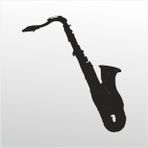 80 cm Klarnet Folyo Sticker