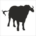 80 cm Manda Folyo Sticker