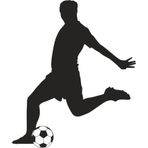 80 cm Sporcu Folyo Sticker