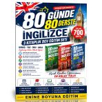 80 Günde 80 Derste İngilizce Eğitim Seti (3 Kitap)