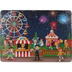 80 Parça Çocuk Puzzle Lunapark