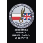 80 Rocznica Operacji Market - Garden 17-26.09.1944: Zeszyt A5 | 100 stron z przerywanymi liniami | kolor czarny | okładka z logiem Historia - Polscy Spadochroniarze w UK