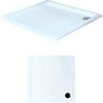80 x 80 Kare Flat Duş Teknesi H:5 cm