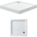 80 x 80 Kare Monoblok Duş Teknesi H:10 cm