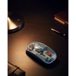 800 1600 Dpı Ayarlanabilir Mavi Kablosuz Mouse Pilli
