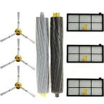 800 900 Serisi Hepa Filtre,Fırça Yedek Seti,Roomba Robot Süpürge 800 850 851 860 865 866 870 871 876 880 885 890 900 960 960 966 990-Yedek Hepa Filtre,Fırça Yenileme Seti-8 Parça