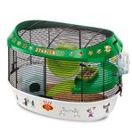 8010690101613 Ferplast Stadium Hamster Kafesi Siyah 49x34x33Cm