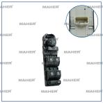 809610007R Dügme Cam Açma Fluence / Megane Iıı / Laguna Iıı / Scenıc Iıı (Dörtlü) Ayna Ayar Dügmelı Çerçevesız 13 Pın Sol