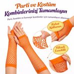80’ler 90’lar Retro Tcu File Parmaksız Eldiven 26 cm
