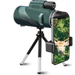 80X100 Hd Zoom 5000M Monoküler Teleskop Taşınabilir Dürbün Uzun Menzilli Teleskop Avcılık Spor Kamp - BOY 15 CM-EN 5.5CM