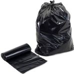 80X110 Siyah Jumbo Boy Çöp Poşeti 400 gr 20 Rulo 10 Adet