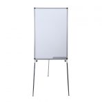 80X120 Teleskopik Ayaklı Beyaz Laminat Yazı Tahtası
